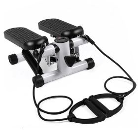 Mini Fitness Stepper w/ 2 Resistance Bands & LCD Monitor - Max 330.7LBS Load - Quiet Stair Stepper Mini Fitness Stepper w/ 2 Resistance Bands & LCD Monitor - Max 330.7LBS Load - Quiet Stair Stepper